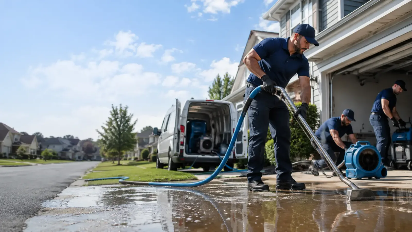 Flood Damage Restoration in Springs, PA